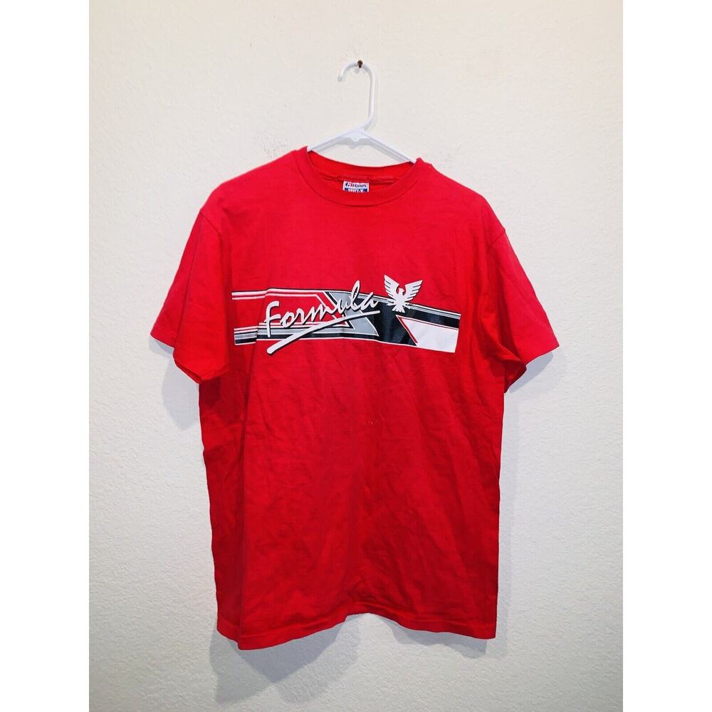 Vintage Formula Trans Am T Shirt Red Single Stitch Made In USA XL